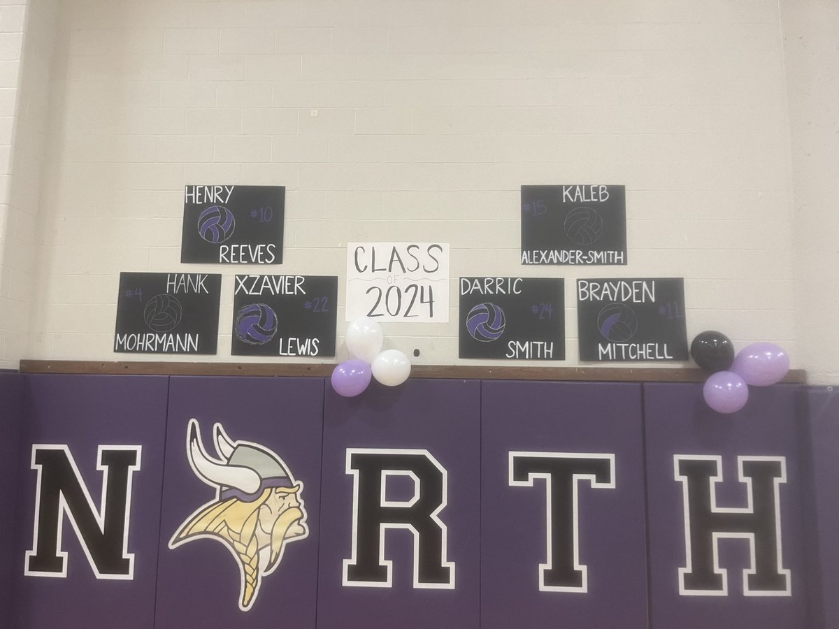 Boys Volleyball Senior Night!!!!