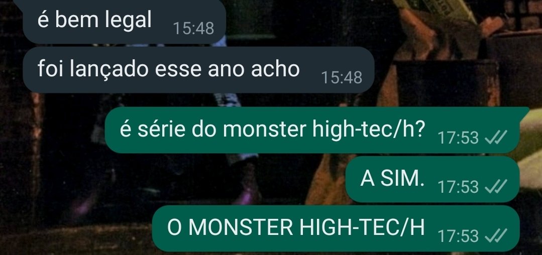 monster high? não, monster high-tech