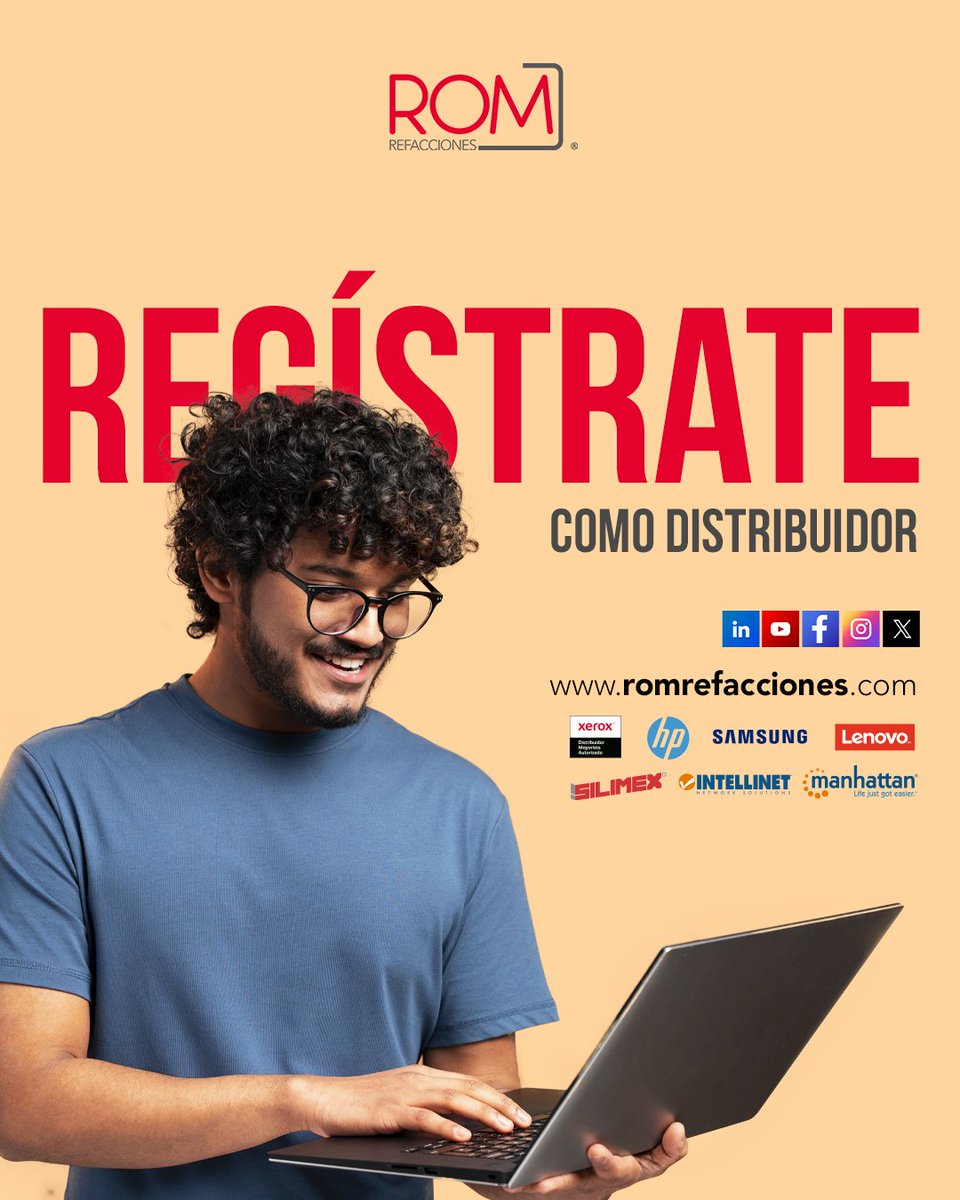 ROMRefacciones's tweet photo. SOMOS MAYORISTA 

Contamos con refacciones y piezas originales para equipos de cómputo e impresión de las mejores marcas. 

Productos de la marca #Silimex
Productos Intellinet y ManhattanProducts 

#HP #xerox #Lenovo #Samsung https://t.co/ITUuifAPM6
