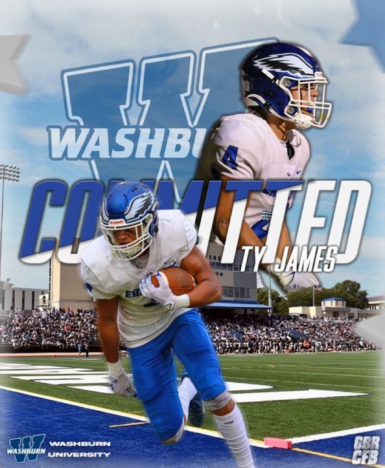 After some long talks and careful consideration I am excited to announce I will be continuing my academic and athletic careers at Washburn University. To everyone that’s helped me during this process I can’t thank you enough.
#GoBods💙🤍 #committed