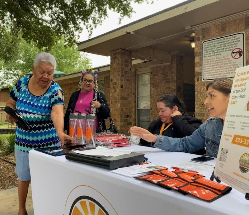 BIG thanks to <a href="/MHPSalud/">MHP Salud</a> for visiting our Bear Spring Apartments, Remigio Apartments, and Rosemont at Miller's Pond Apartments today! They provided assistance to residents helping apply for community healthcare programs!🩺💙#communityhealthcare