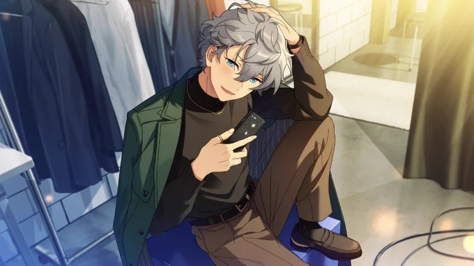 #あんスタ推しの成長を見て #9周年直前無料スカウト獲得チャレンジ 瀬名泉成長後の姿、この辺の画像も貼りたくなるよな…