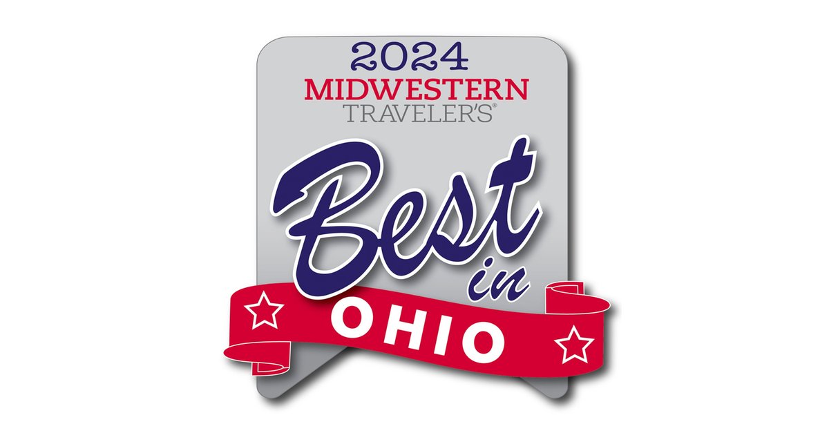 Don't forget to vote for the Best in Ohio 2024! Vote once per day through May 5th! 👉 midwesterntraveler.com/best-in-ohio/

<a href="/MidwesternTrvlr/">Midwestern Traveler Magazine</a>'s Best in Ohio 2024 aims to reward those within Ohio's travel and tourism industry!