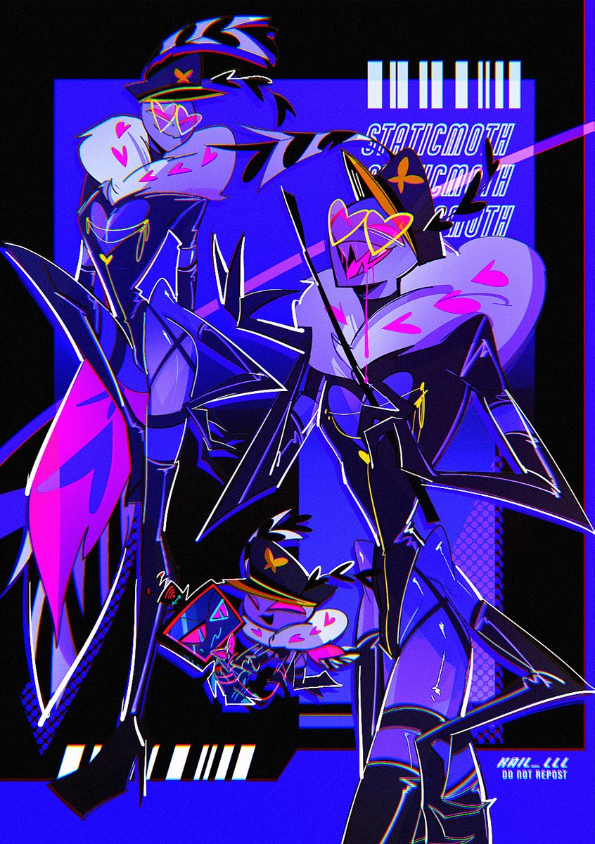 🦋🧬💜
#VoxVal #staticmoth