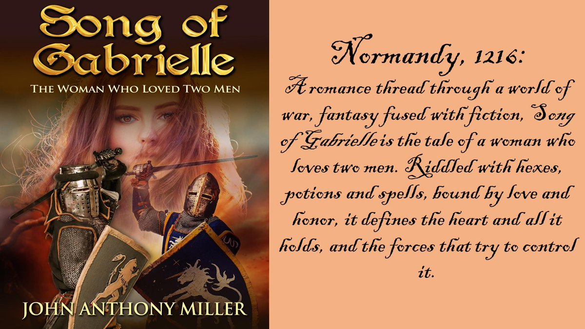 Song of Gabrielle: Normandy, 1216 Witches, war and the woman who loved two men. #medieval #HistoricalFiction #womensfiction amazon.com/Song-Gabrielle… amazon.co.uk/Song-Gabrielle…