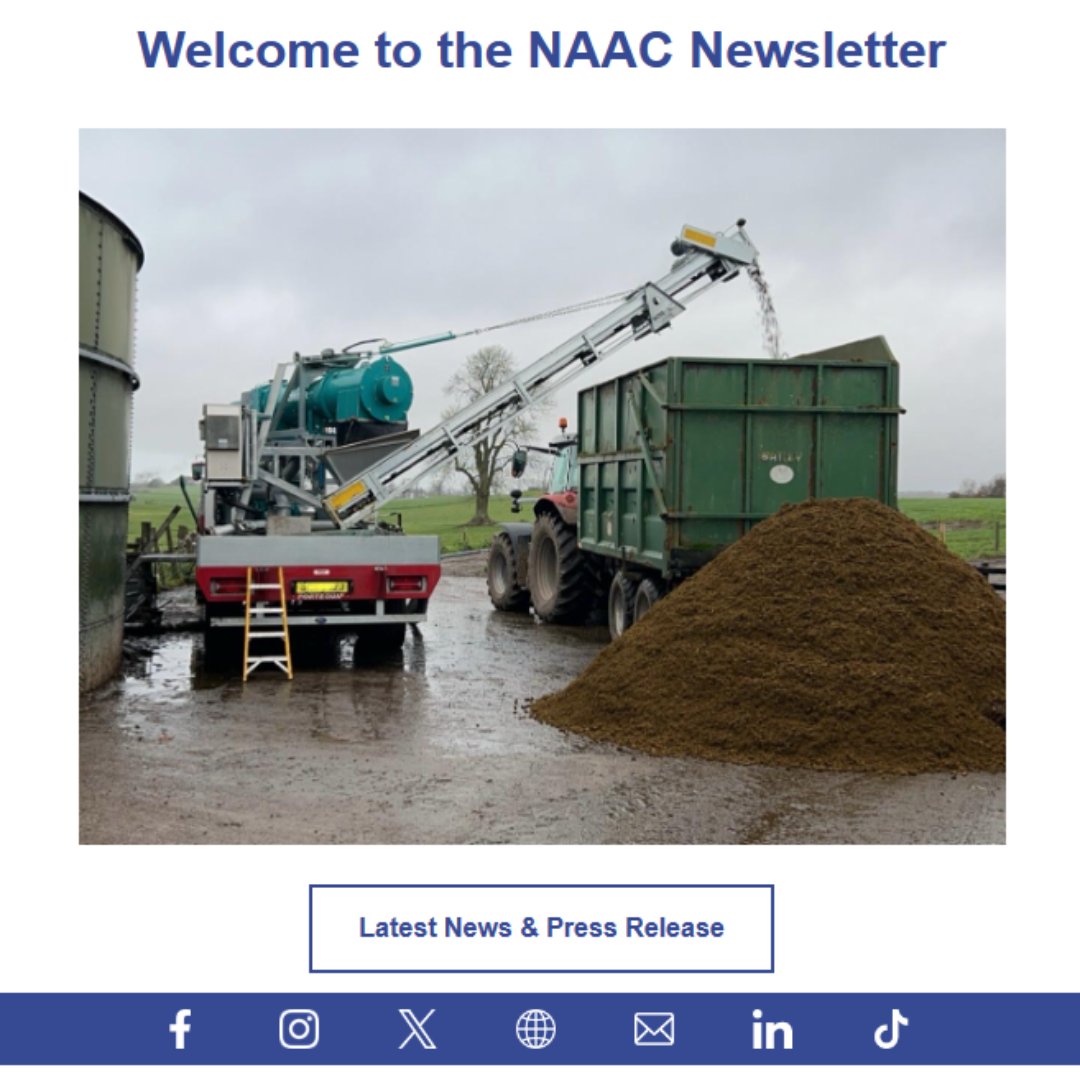 Sign up to keep up! Want to find out more about becoming a member of the NAAC? Read the April edition of our Newsletter & subscribe! mailchi.mp/naac.co.uk/naa… #Agriculture #Farming #Contractors #Farm #Agribusiness #Contractor #AgContractor #AgTwitter #FarmContractor