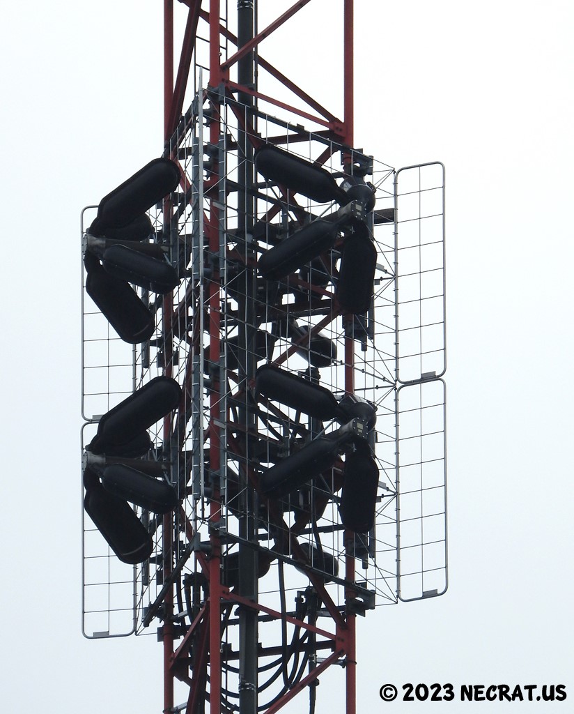 ERIbroadcast's tweet photo. WVIA-FM's directional ERI Model 1183-2CP-DA-SP FM panel antenna. WVIA-FM operates on 89.,9 MHz with a peak ERP of 7.4 kW.  Photo courtesy of Mike Fitzpatrick, https://t.co/5Y5MSm6vUi, https://t.co/3eUJ3PXsLL. https://t.co/Yy9iIUqRcW