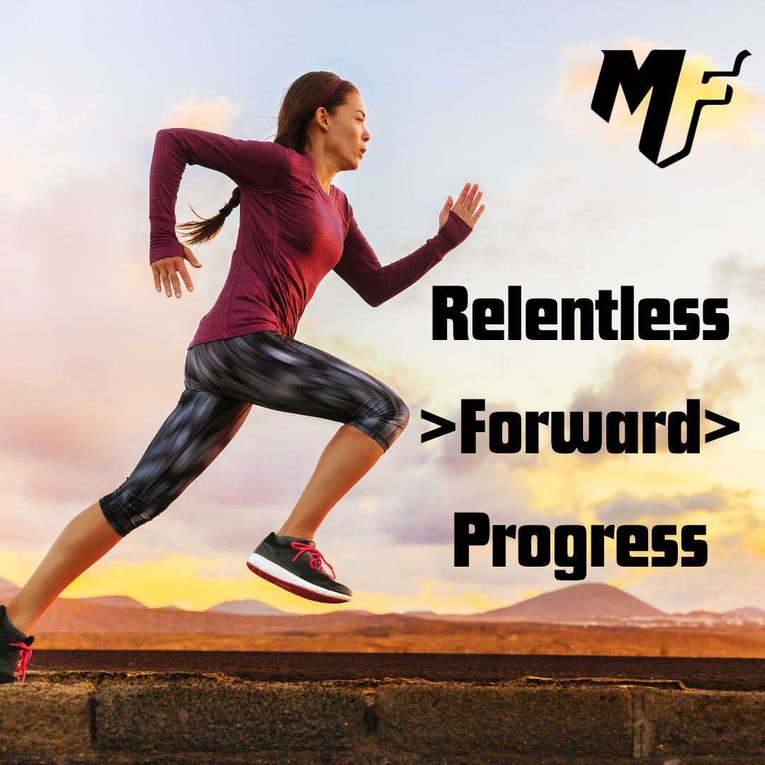 mind__fit's tweet photo. Determination. Commitment. Grit. Reflection. Adjustments. Effort. That's how you achieve relentless forward progress. #TrainYourBrain #MasterYourMindset #MindFitPerformance https://t.co/jCKQUqlMob