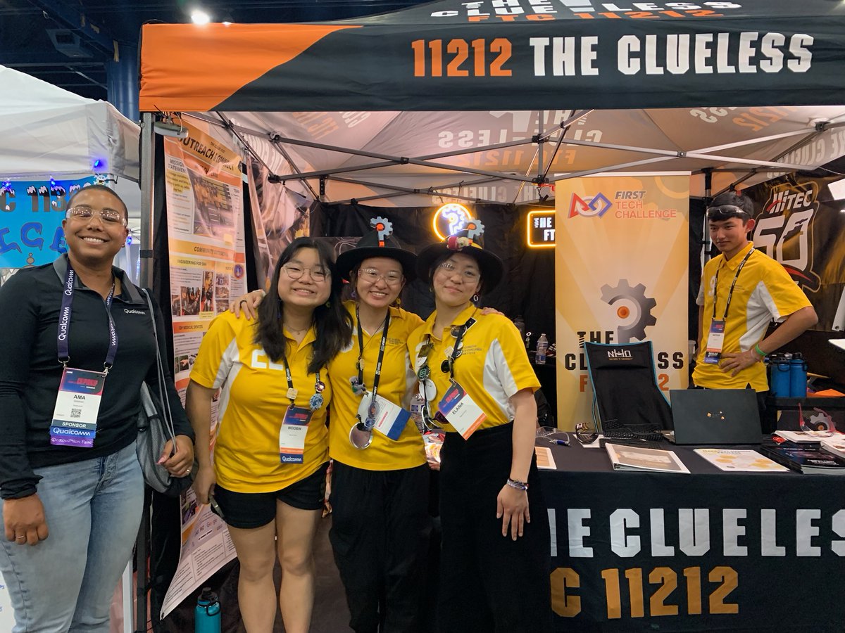 Qualcomm's tweet photo. There was no shortage of incredible robotics creations at the @FIRSTweets National Championship last week. Congratulations to the winners and to all of Qualcomm’s sponsored teams around the world on a brilliant season. #STEM #FIRSTinShow https://t.co/W9EGtjQtOz https://t.co/KN5OI8N2PE