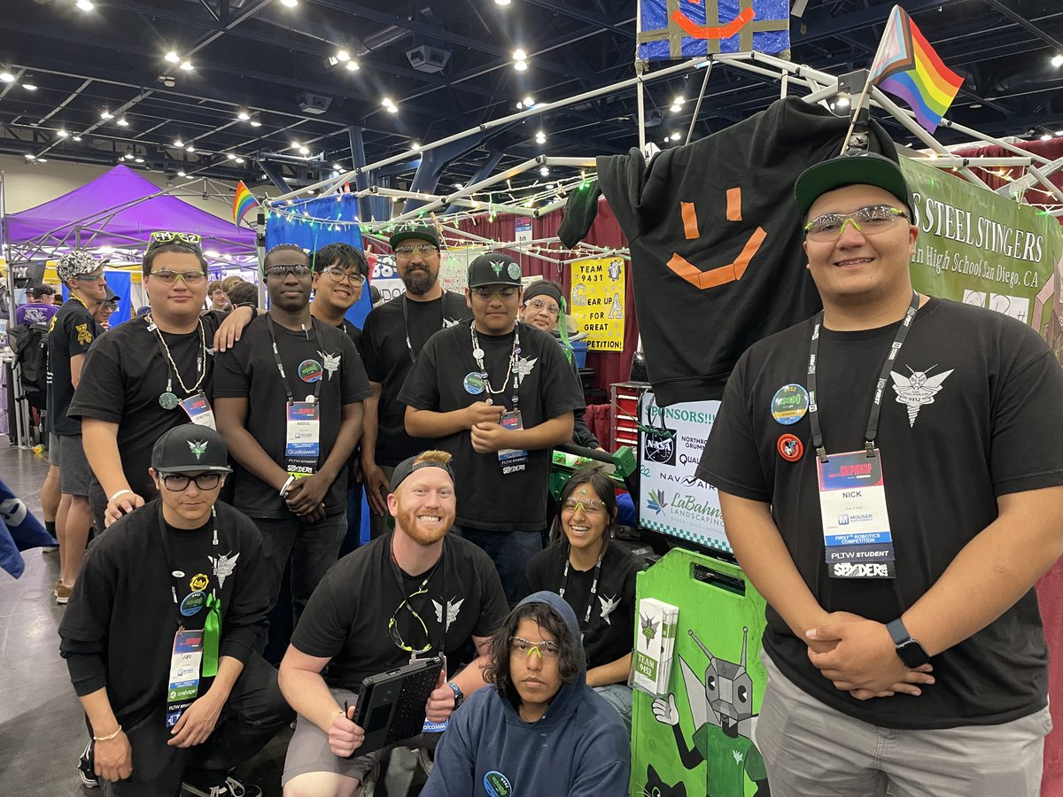 There was no shortage of incredible robotics creations at the @FIRSTweets National Championship last week. Congratulations to the winners and to all of Qualcomm’s sponsored teams around the world on a brilliant season. #STEM #FIRSTinShow bit.ly/44be5QK