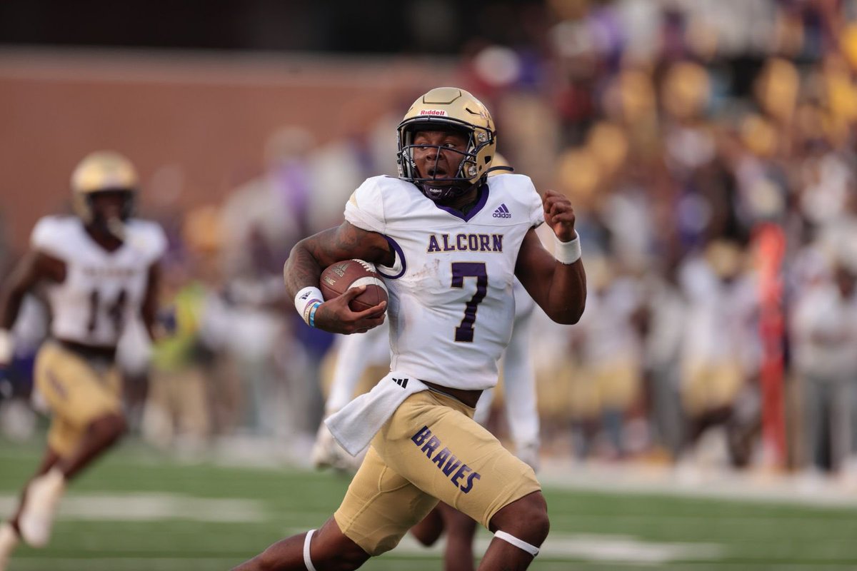 #AGTG After a great conversation with @CoachAR_ASU I’m Blessed to receive An 🅾️ffer from @AlcornStateFB ‼️ @EaglesCphs @CoachBates7 @CoachWright54 @CoachHButler @tmoe_2 @pmelite7 @terellewest_ @pmeunited @HallTechSports1 @DownSouthFb1 @MicThomas12 @BHoward_11