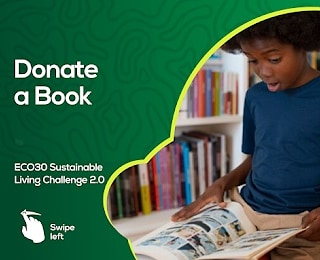 DAY 23
DONATE A BOOK

#favoriteteacher #teacherscholastica #biologist #educationist #sustainable #sdgsadvocate #sustainability #viral #eco30impacts #green #donate #book #abook #donateabook #sdgs #sustainabledevelopmentgoals