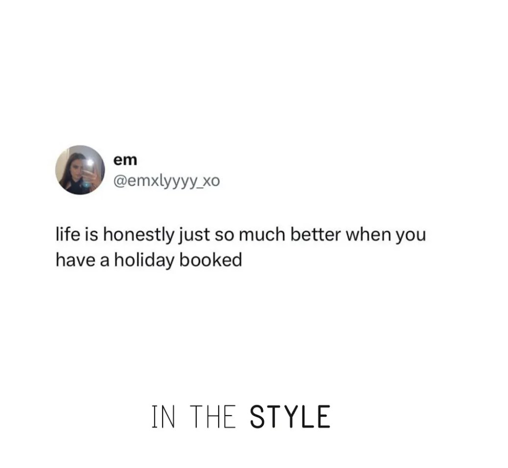 Tag your holiday pals😍✨