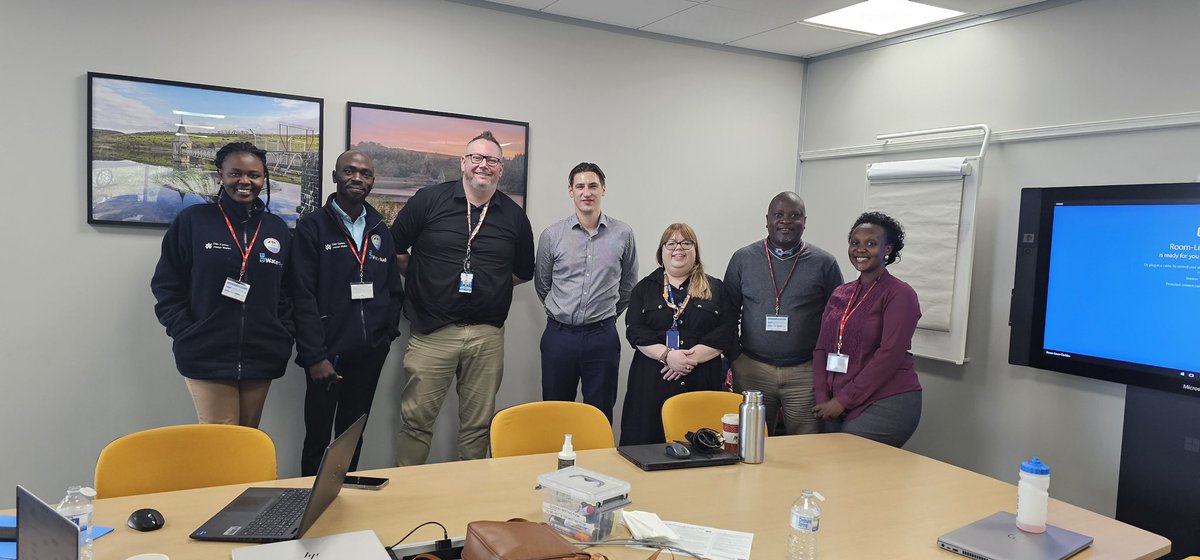 Day 2 of the visit by <a href="/UmbrellasWatsan/">Umbrellas of Water and Sanitation💧</a> EUWS and <a href="/WaterAidUganda/">WaterAid Uganda</a> to Cardiff and <a href="/DwrCymru/">Welsh Water</a>. Our Water Operations Partnership continues to grow <a href="/gwopa/">GWOPA / UN-Habitat</a>