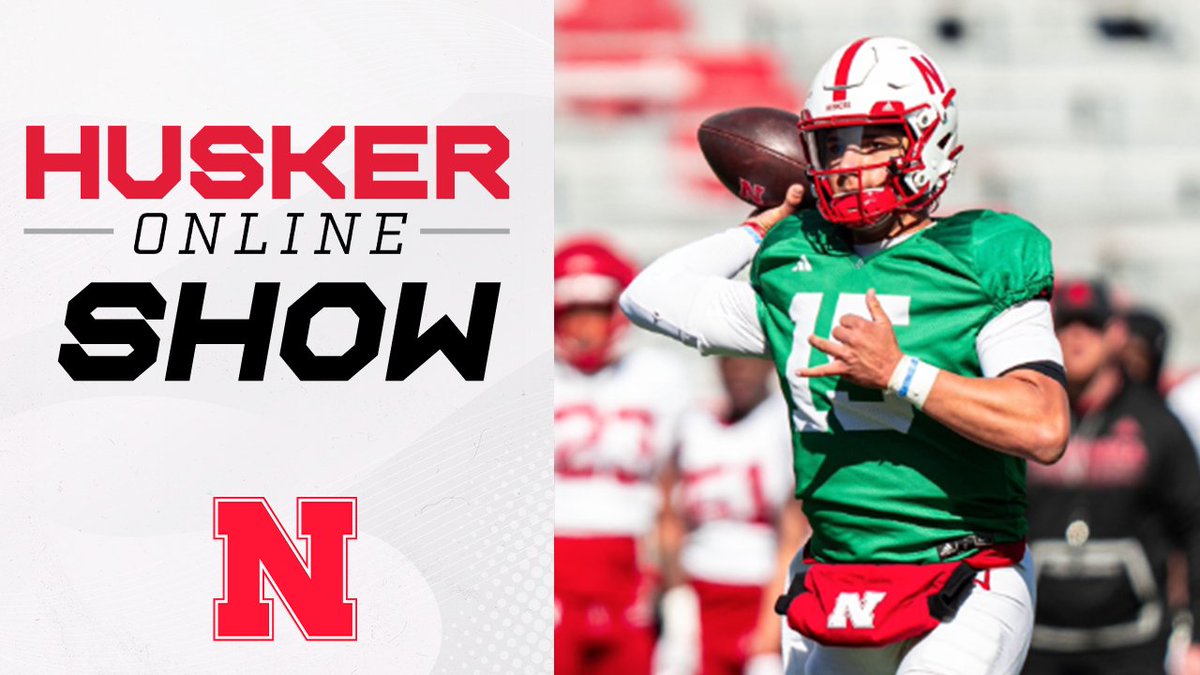 We get you ready for Saturday's Red-White spring game and more on this week's @HuskerOnline Show. #Huskers VIDEO: youtu.be/9LS6UUM85jY?si… PODCAST: on3.com/teams/nebraska…