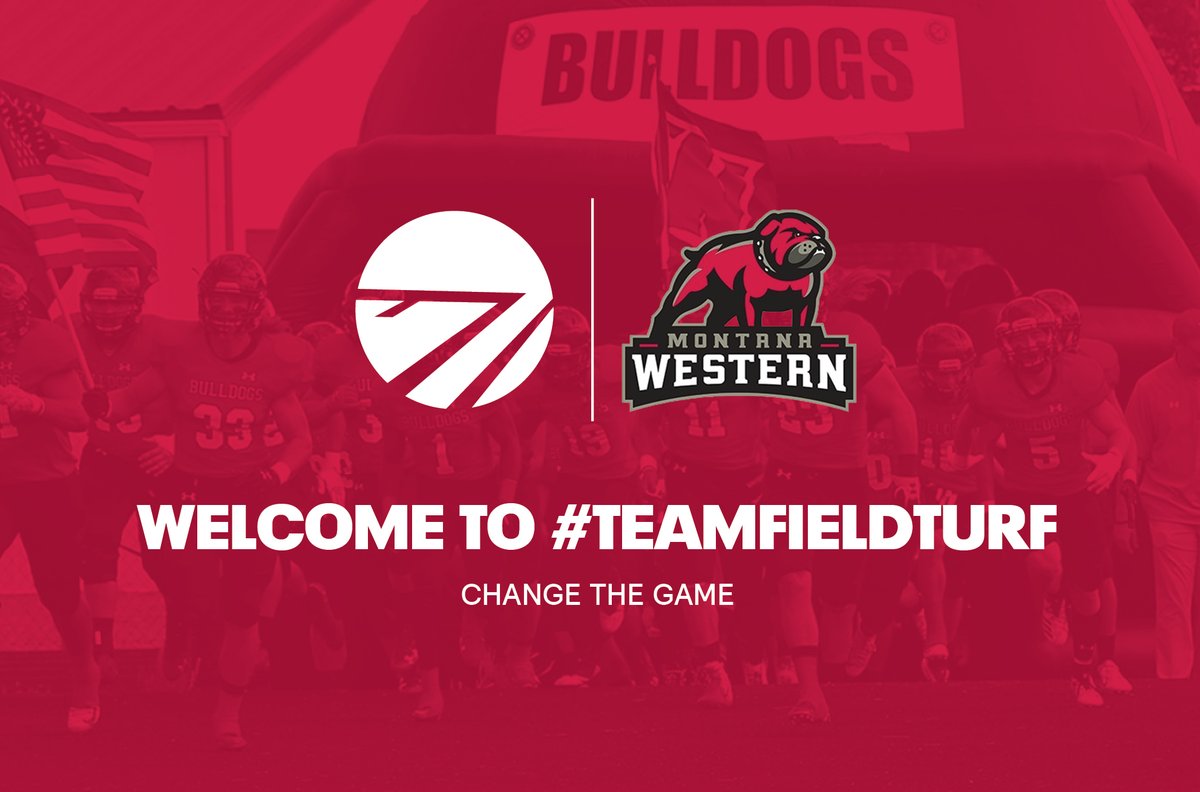 🙌 A warm welcome to @MontanaWestern as it joins the #TeamFieldTurf family! The @UMWBulldogs' Sports & Activities Complex opens this fall, and @UMWFootball-the reigning Frontier Conference champs-will play their first☝️season at the venue on a new @FieldTurf field.🏈🏟️Go Dawgs!