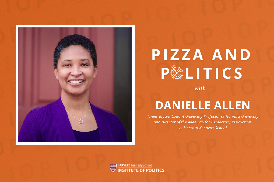 This Friday, 4/26, join us for our final Pizza & Politics of the semester with @dsallentess, James Bryant Conant University Professor at Harvard & Director of @Kennedy_School's Allen Lab for Democracy Renovation. RSVP for free lunch & great conversation: ken.sc/pizpol0426