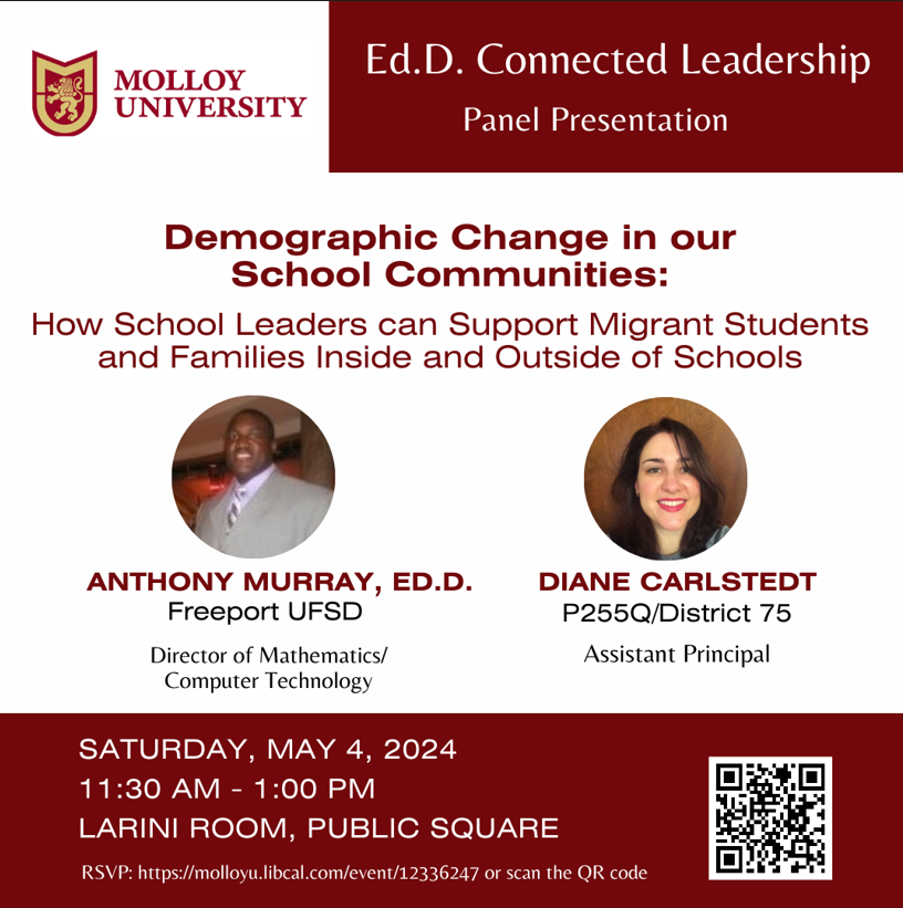 Molloy University Ed.D. tweet media