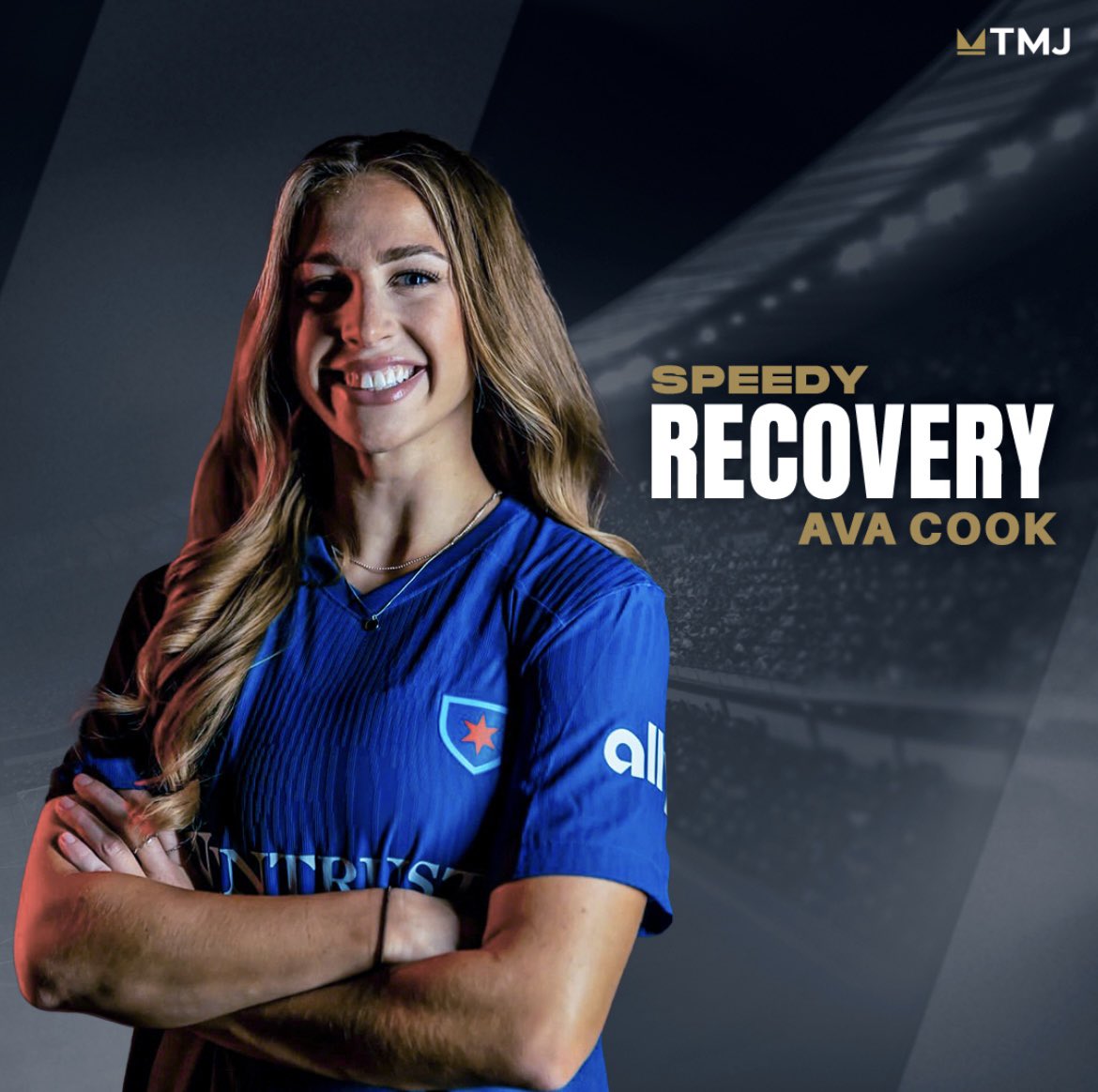 ✨ Wishing a speedy recovery to #TMJAthlete Ava Cook @avaaaaa We’ll be waiting for your comeback 🙏
