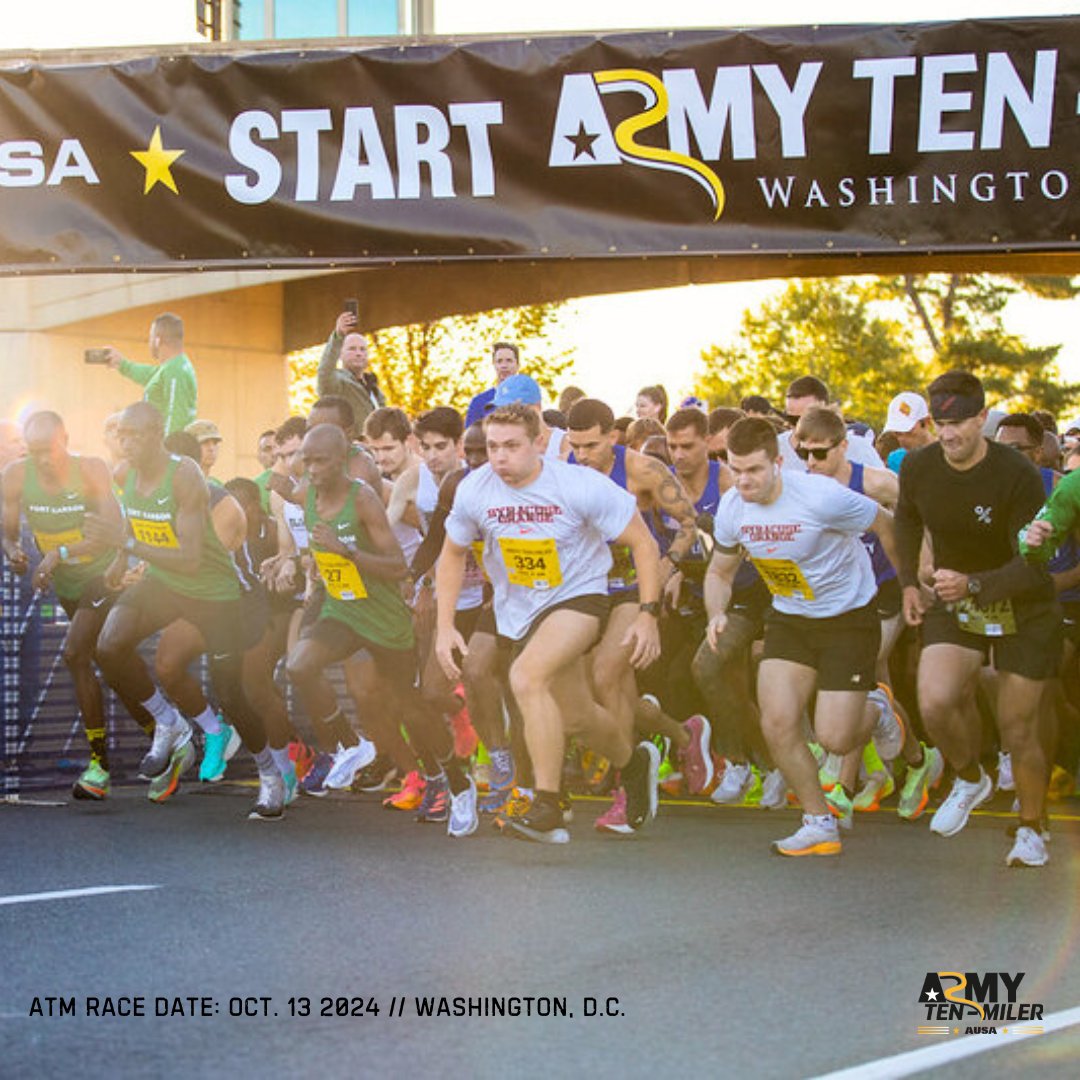 Hurry, this fun won’t last! Register to run the Army’s Race in Washington, D.C. this October! Price increases on May 1st! armytenmiler.com/register #TheArmysRace #armytenmiler @armytenmilerATM