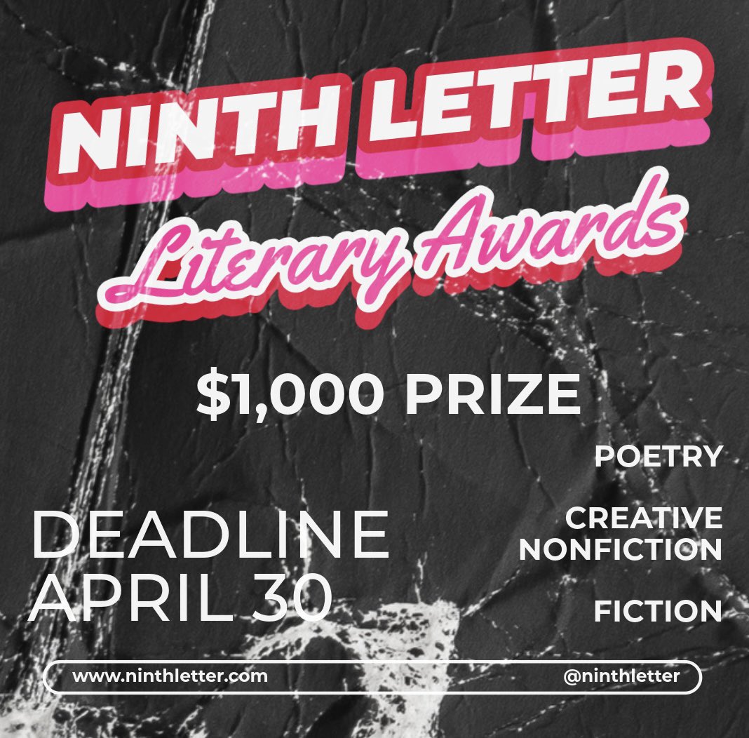 7 more days left to submit!!!! . . . . . . . #creativewriting #writingcontest #poetry #fiction #creativenonfiction #literarymagazine #literaryawards