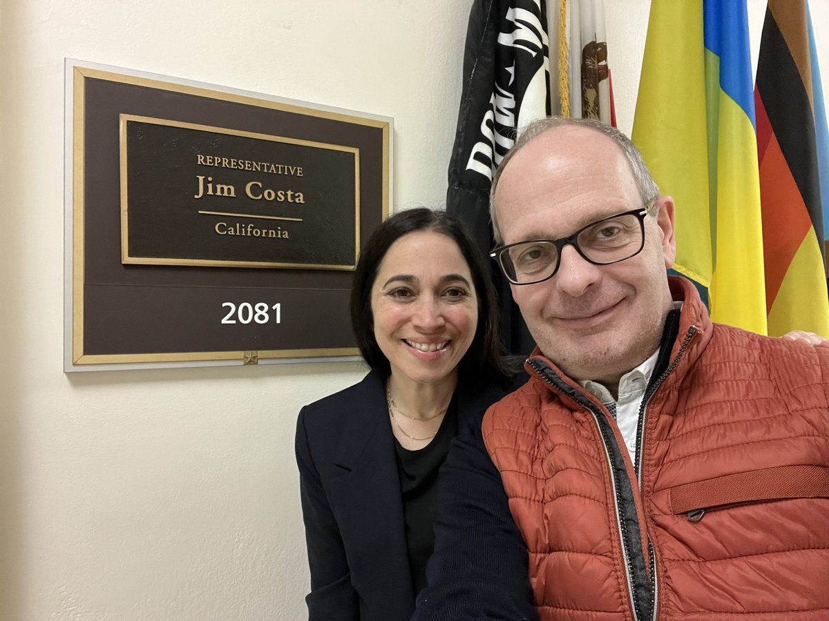 Great to have @JesuitRefugee’s International Director, Br. Michael Schöpf, with me on the Hill today! He was able to share stories from his visit to Ukraine, just in time for final passage of the supplemental.