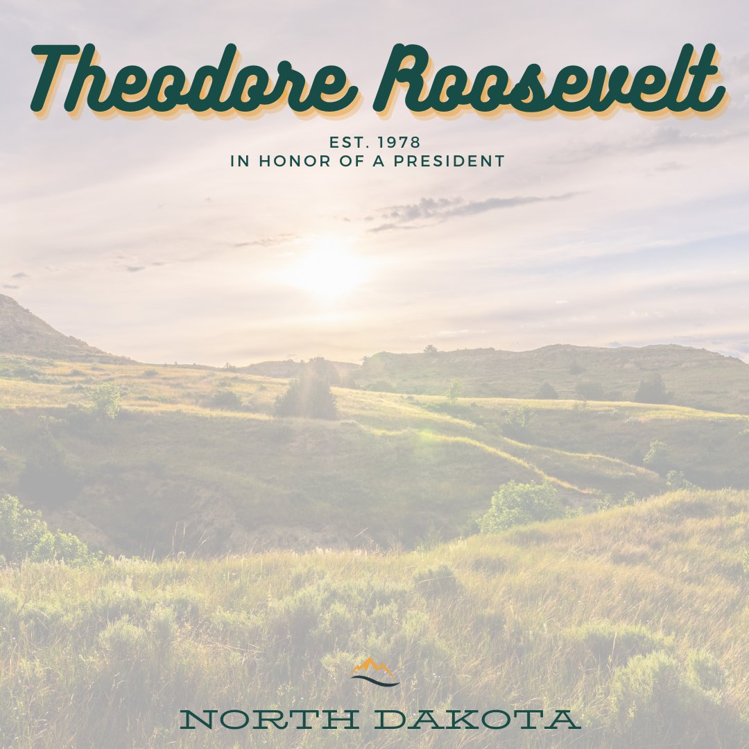 Next up on the #ENRRoadTrip is North Dakota with @SenJohnHoeven. ND is home to @TRooseveltNPS, named in honor of our 26th President, Teddy Roosevelt, who loved the rugged land! 🦬