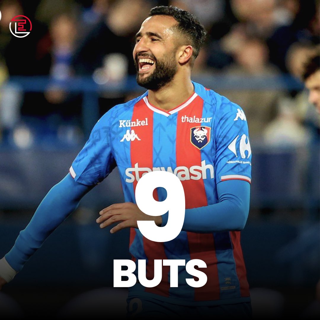 La saison d’Ali Abdi avec Caen jusqu’ici 

⚽️ 9 BUTS
🎯 1 PASSE D

Il égalise son record de buts sur une saison (9 buts) avec le Paris FC en 2020/21

#Ligue2