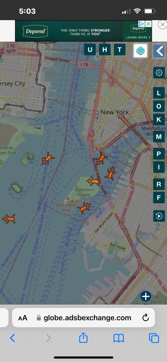 Governors Island=ninth circle of NYC’s helicopter hell. NYERS WANT OUR PARKS BACK!!! @StoptheChopNYNJ @LincolnRestler @AmandaFariasNYC @bradhoylman @ebottcher @NYTMetro