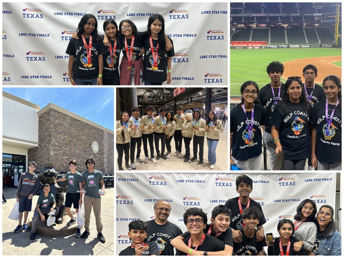 Eleven @FortBendISD Destination Imagination teams competed in the Lone Star Finals; five teams advanced to compete in the global competition. View the results of the state-level competition and find out who will travel to Missouri to compete in May. bit.ly/49LI3fm