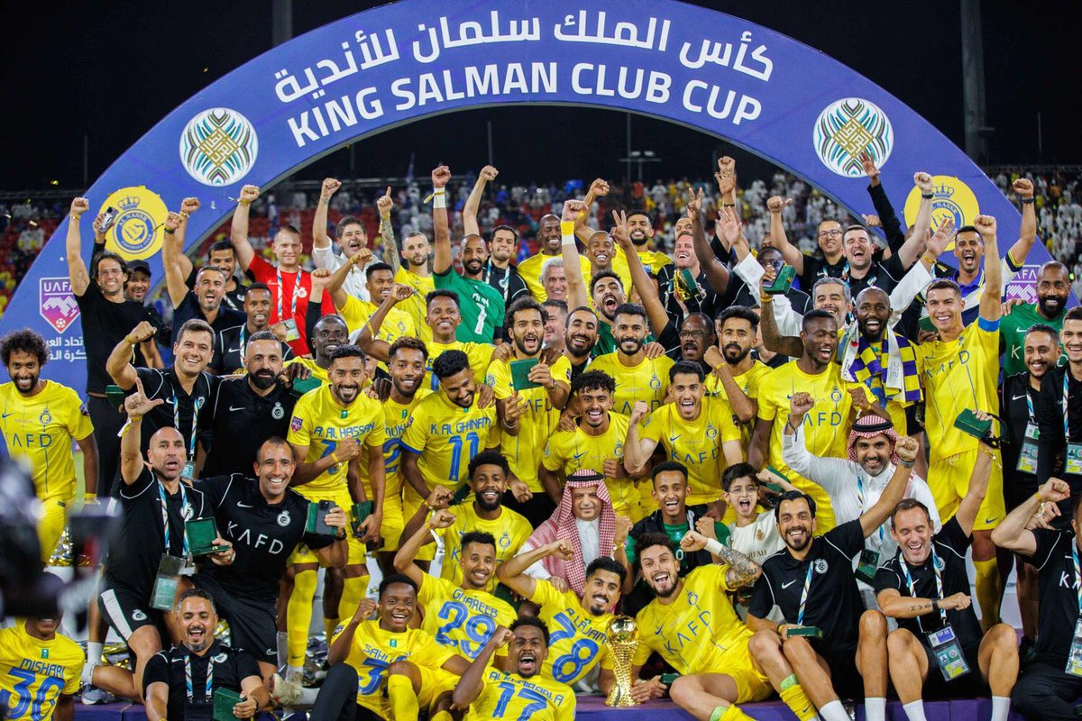 #النصر النادي السعودي الوحيد الذي حقق بطولة خارجية رسمية هذا الموسم وهي بطولة كأس الملك سلمان للأندية العربية