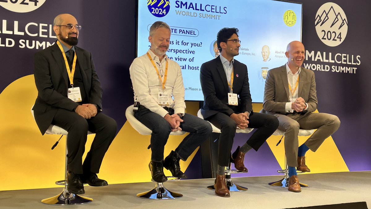 Day 1 of the #SCWS24 was a success! Gabriel Perez and Abel Mayal brought their expertise to two engaging panel discussions, igniting discussions on the future of connectivity. Thank you to those who tuned in today! Catch the Airspan team at booth #8 tomorrow!