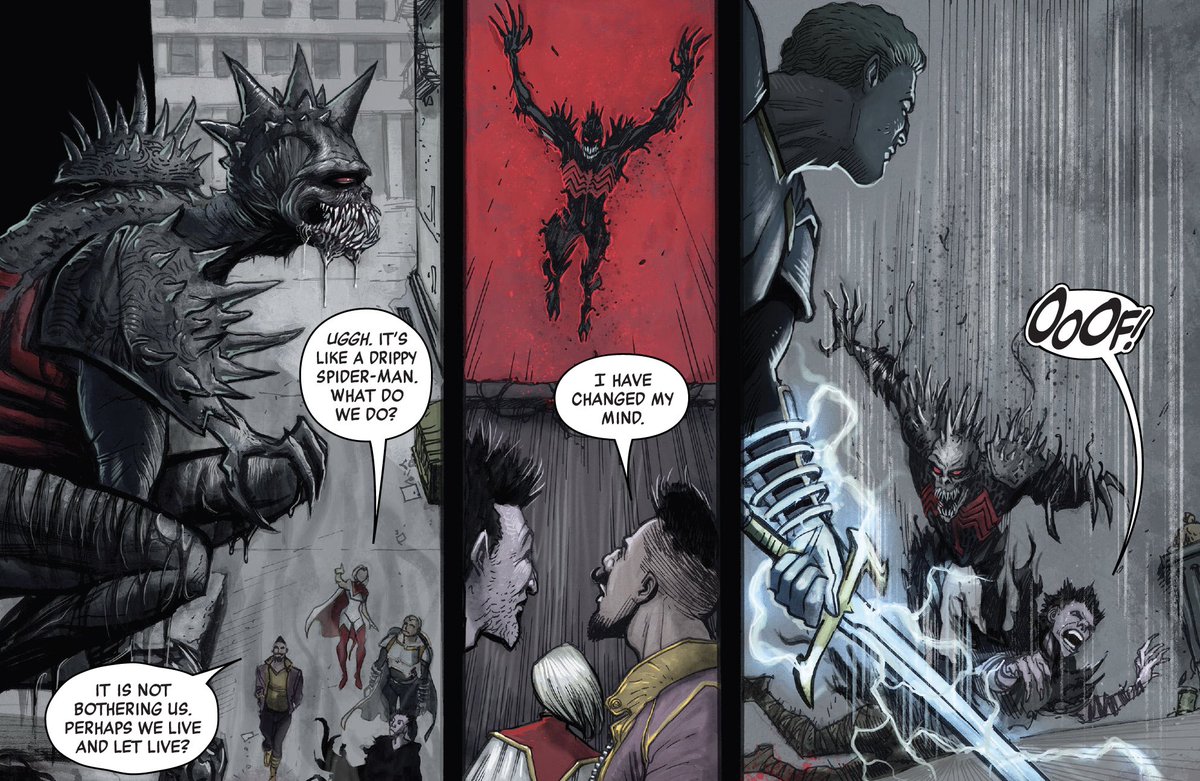 They’re such a small thing, but I genuinely love how the Knull Drones were depicted in the King In Black: Thunderbolts tie-in by Juan Ferreyra.