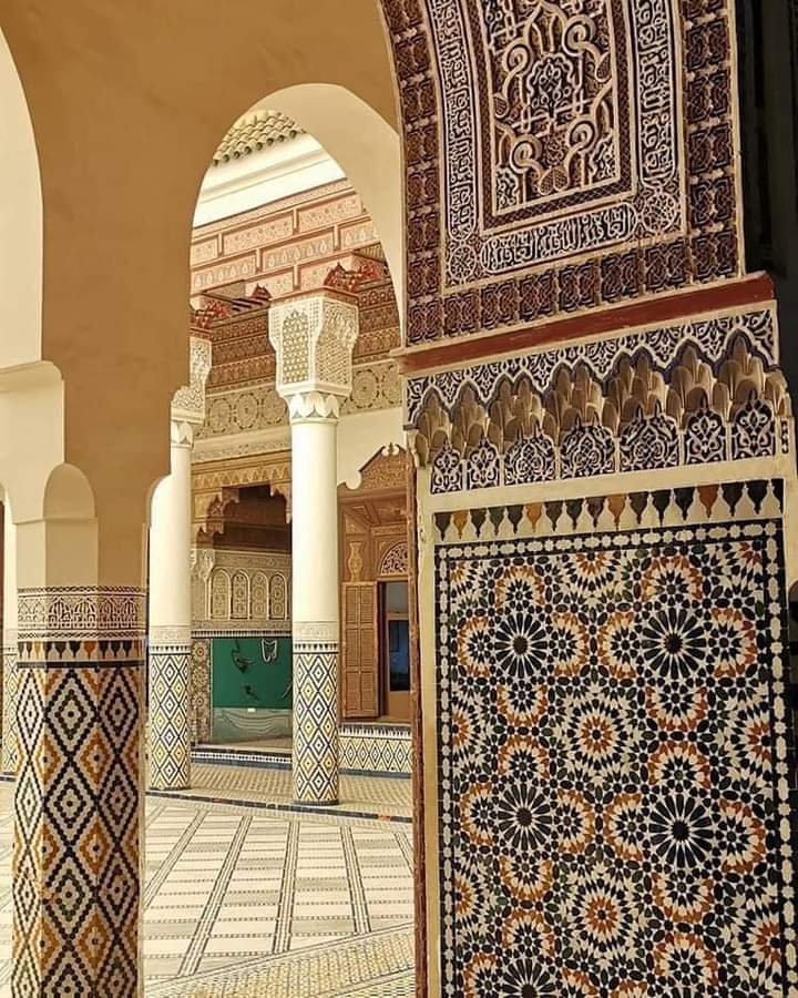 The elegance of Moroccan architecture 🇲🇦