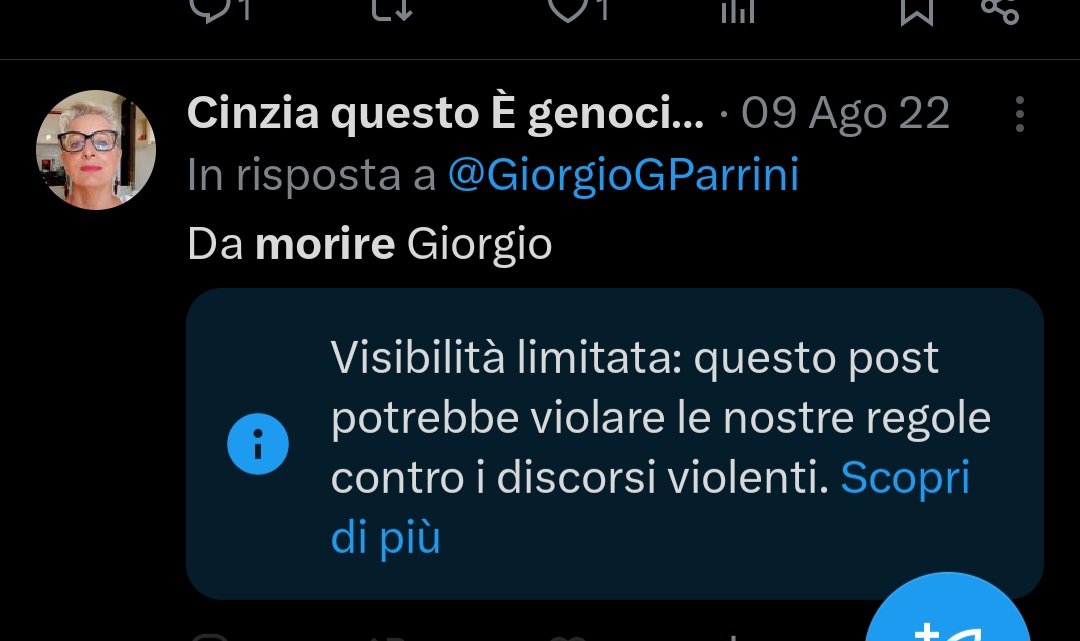 Più di 30000 assassinati a Gaza e il problema per pinguini,renziani e fascisti sono io?
#FreePalestine sempre e ovunque 
#Renzifaischifo
#Pinguinifottetevi 
#FascistiMerda
Io esisto anche fuori da Twitter