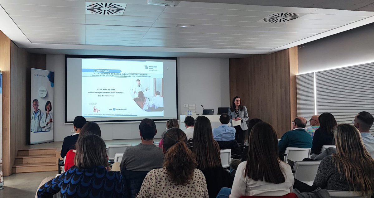 VII Concurso de casos clínicos de nutrición para residentes de Endocrinonología y Nutrición de la Comunidad Valenciana, Murcia y Baleares. Actividad organizada por <a href="/FreseniusKabiNC/">Fresenius Kabi Nutrición Clínica</a>, avalada por la <a href="/SVEDYN_/">SVEDYN</a> . Un placer coordinar esta jornada. Gracias al jurado y los asistentes.
