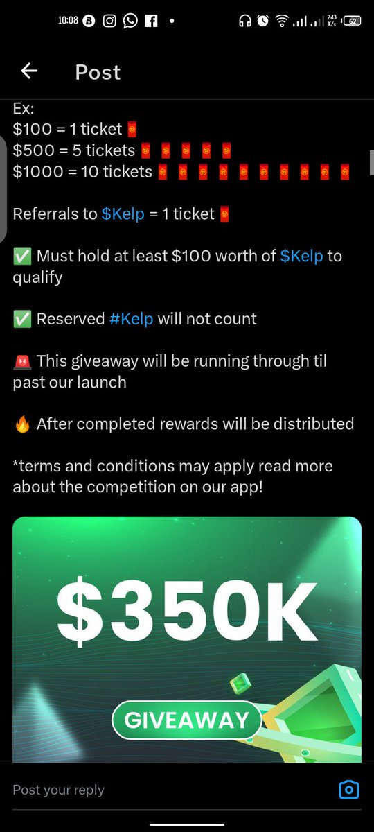 SUPER4EVERR's tweet image. @pikaso_me screenshot this
#kelp