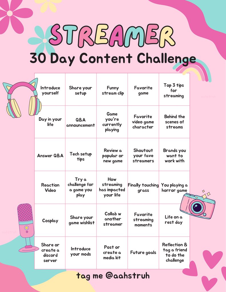 💕ASTRA’S 30 DAY CONTENT CHALLENGE 💕

This can be started whenever but I wanted to get it out in time for May. Feel free to interpret these in any way. Use text, pics, videos- have fun with it!  

All I ask is to be tagged! I can’t wait to see what y’all do! 

#astras30days
