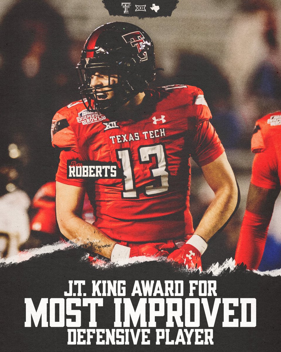 The J.T. King Award for Most Improved Players Offense: @Iam_xwhite14 Defense: @Ben_Roberts2022