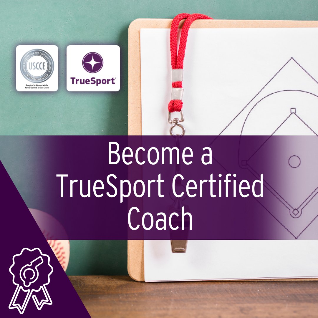 It's Equity in Sport Month! 🏐 🏈 ⛳ Learn about the importance of ethical practices on a youth sports team by completing the TrueSport Coaching Certification Program. Coaches can learn more and take the course here: store.truesport.org/truesport-coac…