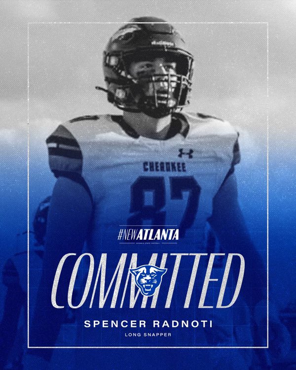 Next 4💙 #committed @WarriorsCHS @CMontgomeryLS @GeorgiaStateFB @Coach__Blount @zconowal31 @Mitch_Smith13 @Coach_JoshShaw @KohlsSnapping