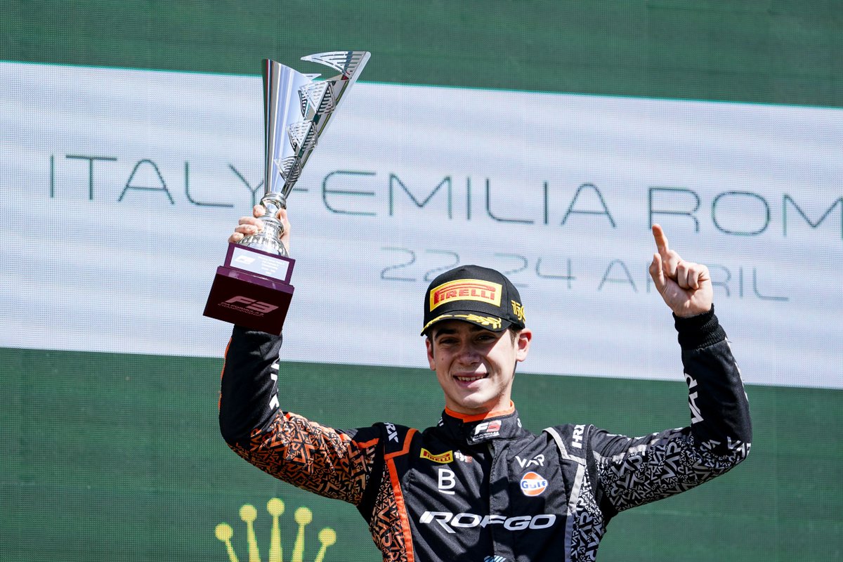 On this day in 2022, @FranColapinto scored his 1st career @Formula3 win at @autodromoimola #Formula3 #F3