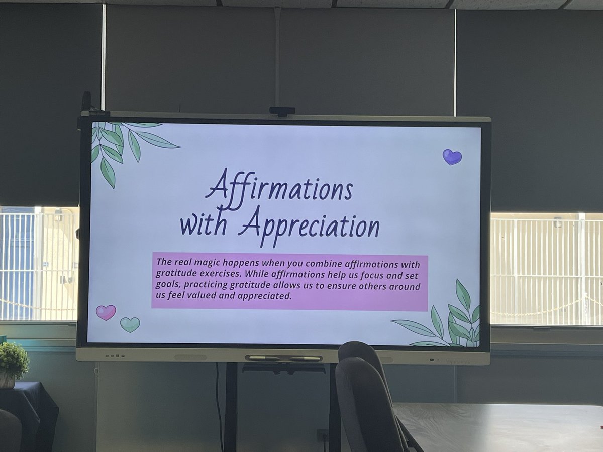 CastellaAlli's tweet photo. A great way to end our @SharksSrhs PLC Leader meetings for the year. Affirmation Bags and enough supplies to take back and do with their teams. Affirmation w/Appreciation yields the greatest results! @RachelCapitano @Ed_Tierney1 https://t.co/72yMC3KKhB