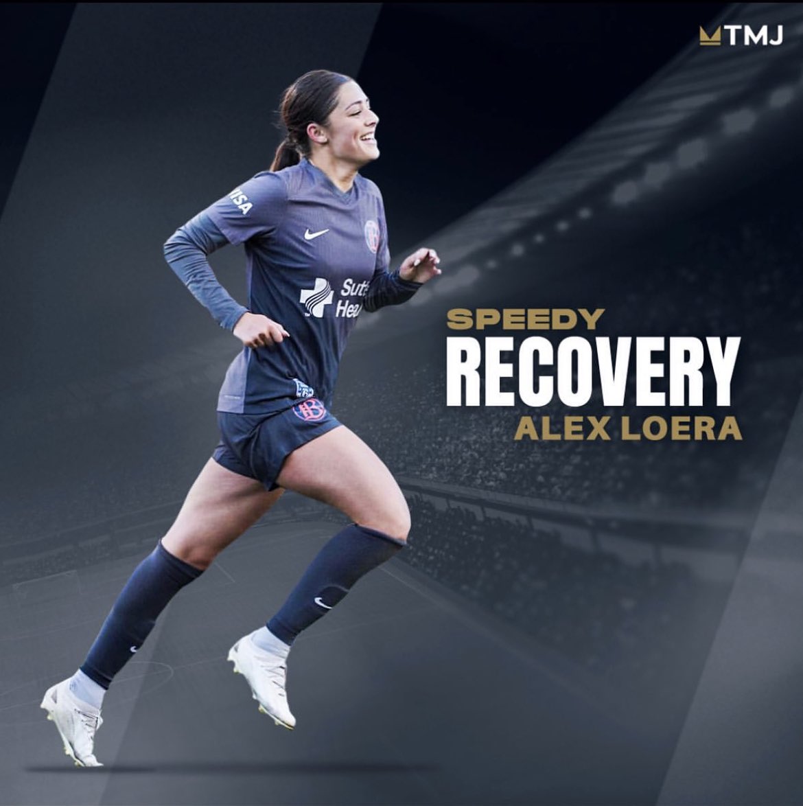 Best wishes to #TMJAthlete @alexisaloera on her Recovery 🙏 Your #TMJFamily is with you, Alex ✨