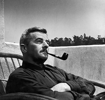 'William Faulkner disse un giorno che il necrologio di uno scrittore dovrebbe essere questo:
Ha scritto dei libri e poi è morto'
-John alla riunione di Princeton.

Questo non è un necrologio e io continuo a scrivere libri.
Mi atterrò a Faulkner.

#LAnnoDelPensieroMagico/12
W. F.