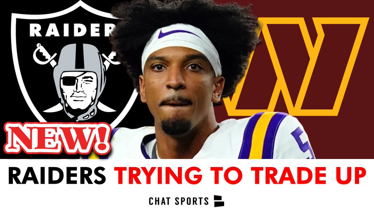 Raiders are trying to trade up for Jayden Daniels Watch: youtube.com/watch?v=Qn3O1t… 📺 #RaiderNation