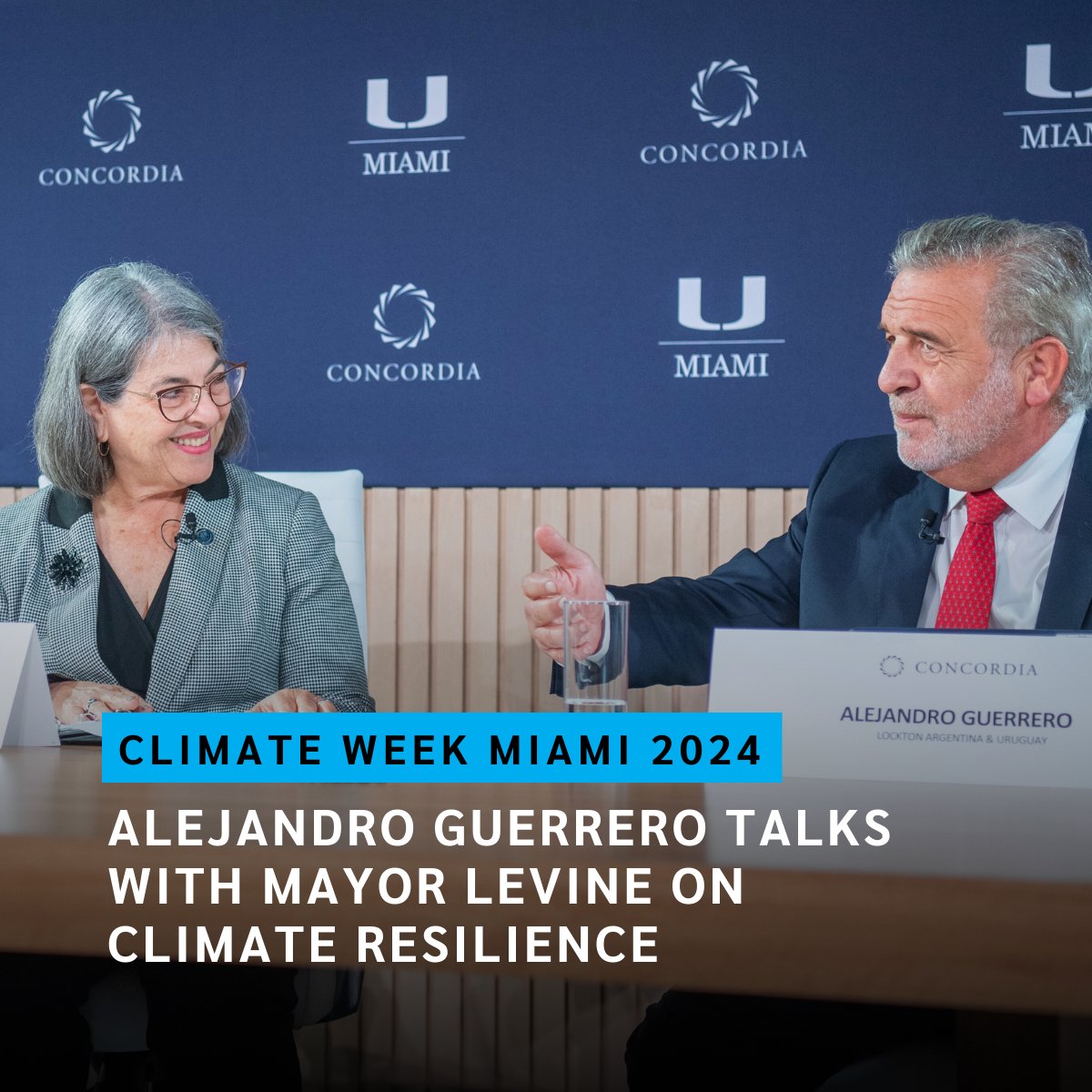 Exciting news from Alejandro Guerrero, our CEO for Argentina and Uruguay! 🌍 We are proud to be sponsors of Climate Week Miami, standing alongside leaders like Mayor Levine to address pressing climate challenges. youtube.com/watch?v=iFvb_M…