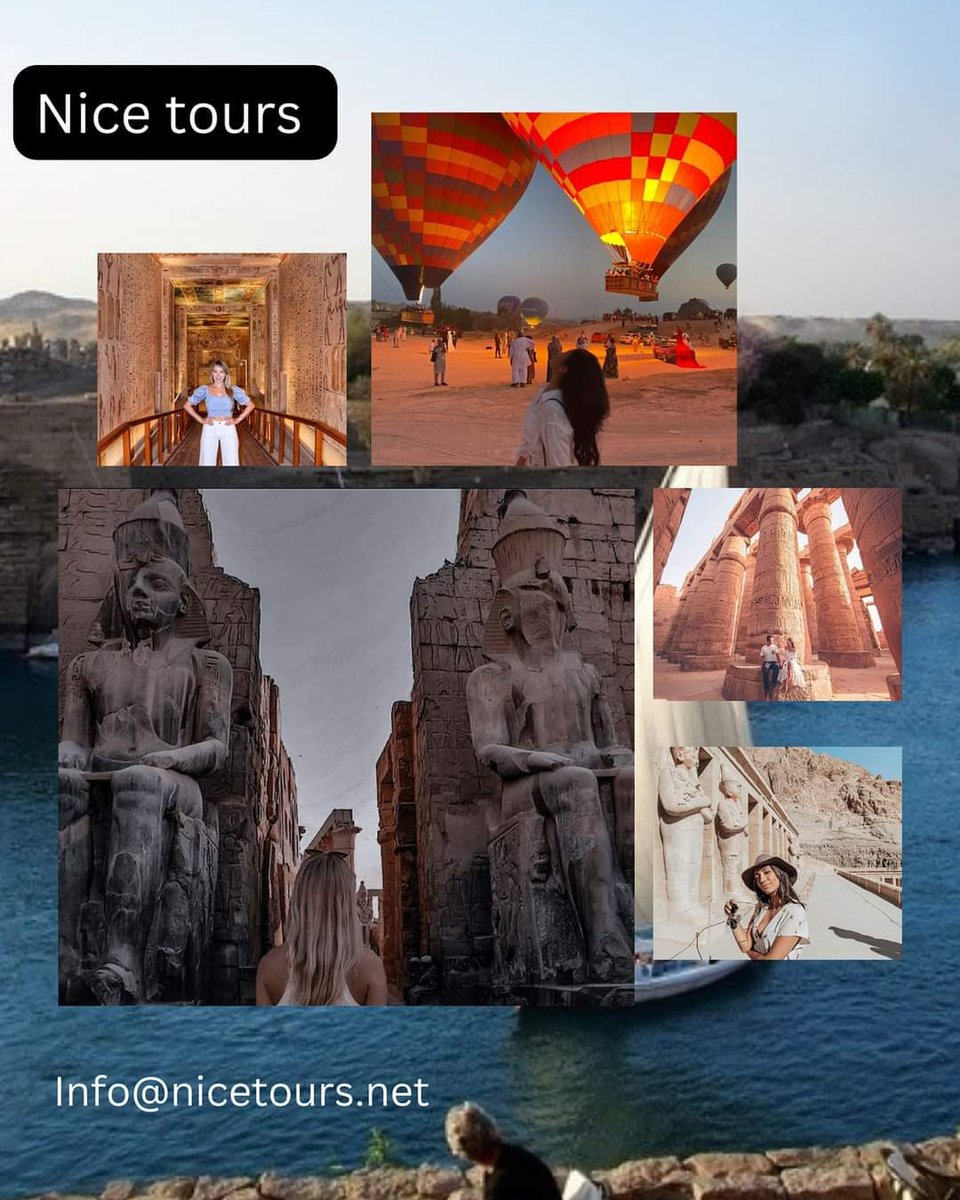 Aswan: Luxor Day Trip with Sunrise Hot Air Balloon & Felucca 

Experience all that Luxor has to offer on an epic private day trip from Aswan.

Contact us  +20 120 447 6050
#travelexperience #traveladventures #freestyle 
#HappyCustomer #vacationmode #discovery