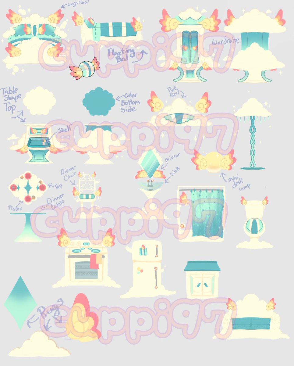 Anyone need a concept artist? I can pretty much do anything, pets, furniture, houses, vehicles, weapons, and more. #RobloxDev #ROBLOX #robloxart #RobloxDevs