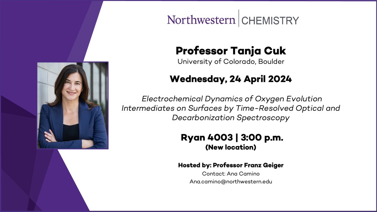 Mark your calendars for tomorrow's colloquium with @TanjaCuk1 from @CUBoulder. 🗓️ 24 April 2024 🕒 3:00 p.m. 📍 Ryan 4003* We can't wait to see you there! *Location change